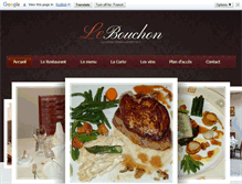 Tablet Screenshot of lebouchon.fr